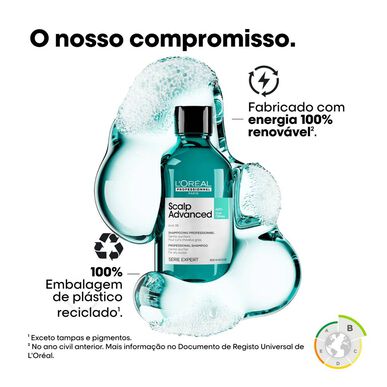 L'Oréal Professionnel Serie Expert Scalp Advanced Anti-Gras Shampoo Rauhoittava Hilsettä Vastustava Shampoo Kuiville Ja Rasvoittuville Hiuksille 500 ml