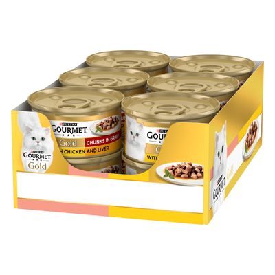 Gourmet guldstykker i sovs