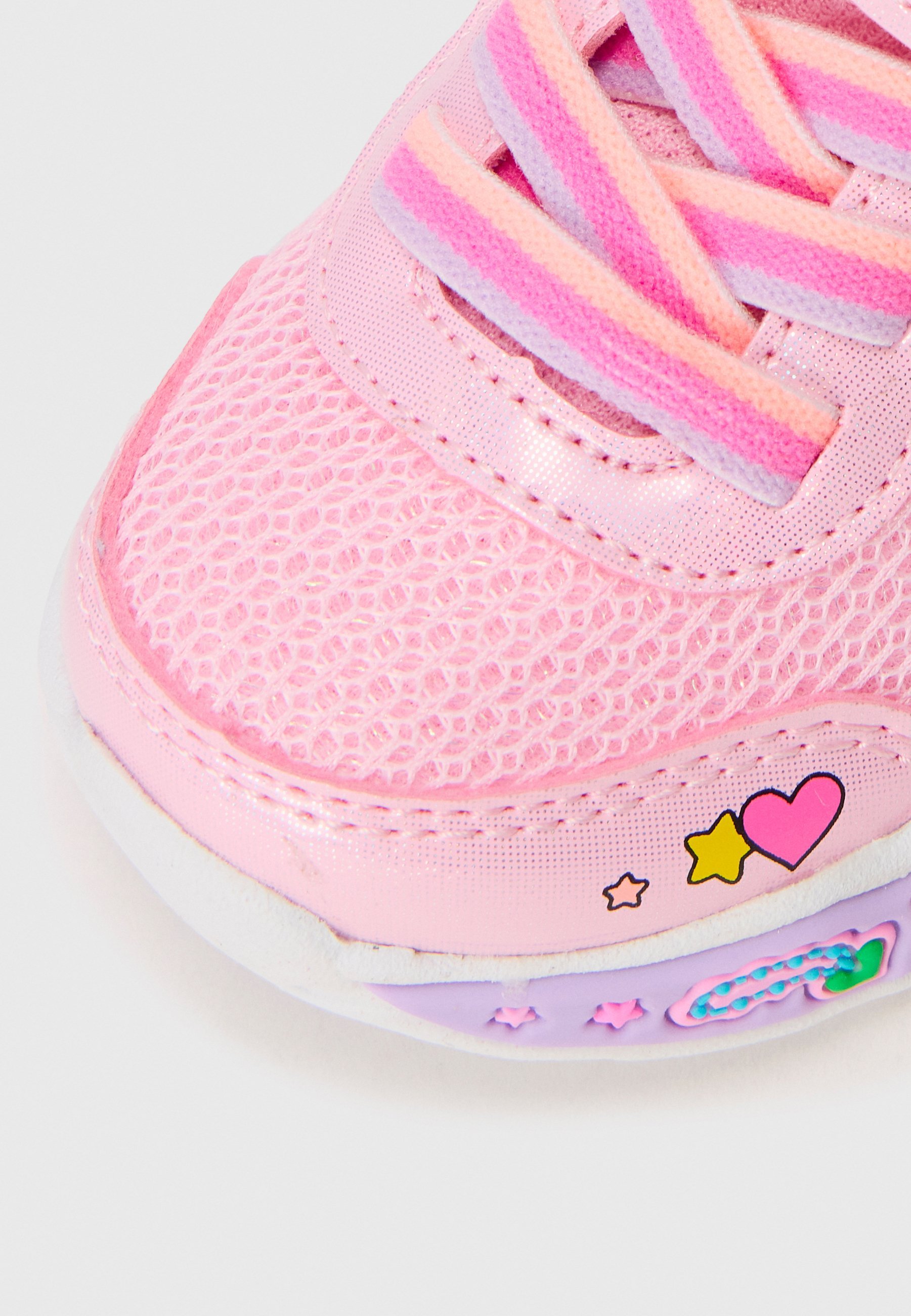 Skechers PLAY SCENE - Scarpe da ginnastica - rosa chiaro/multicolore