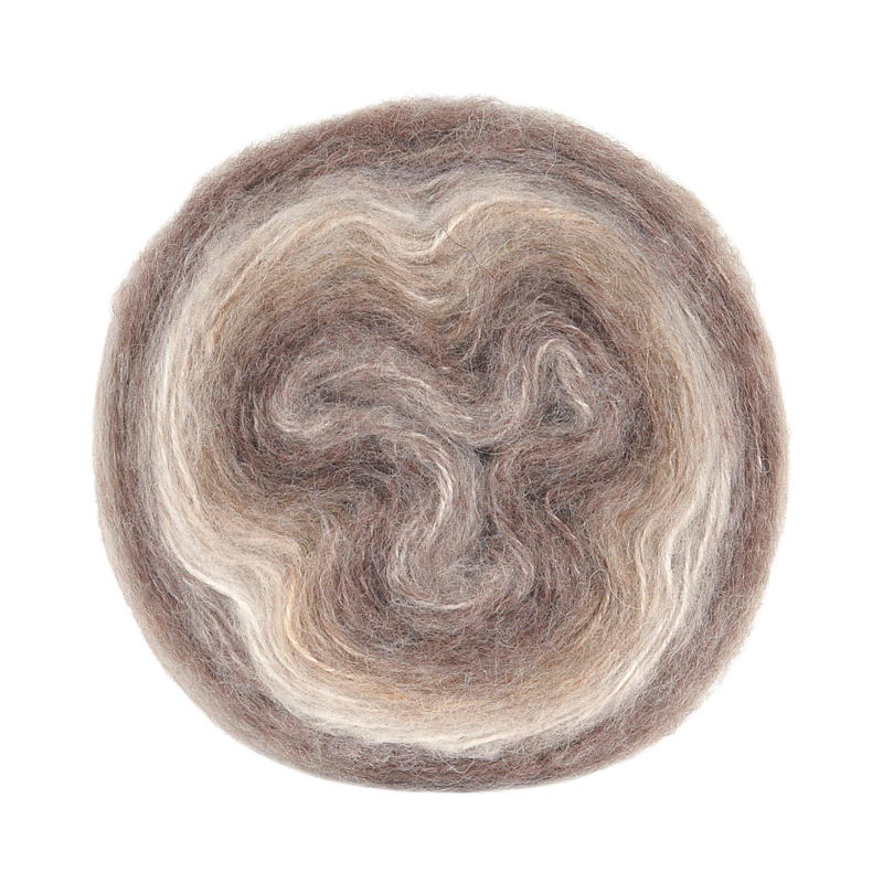 Garen Lollipop beige/bruin/latte kleurverloop
