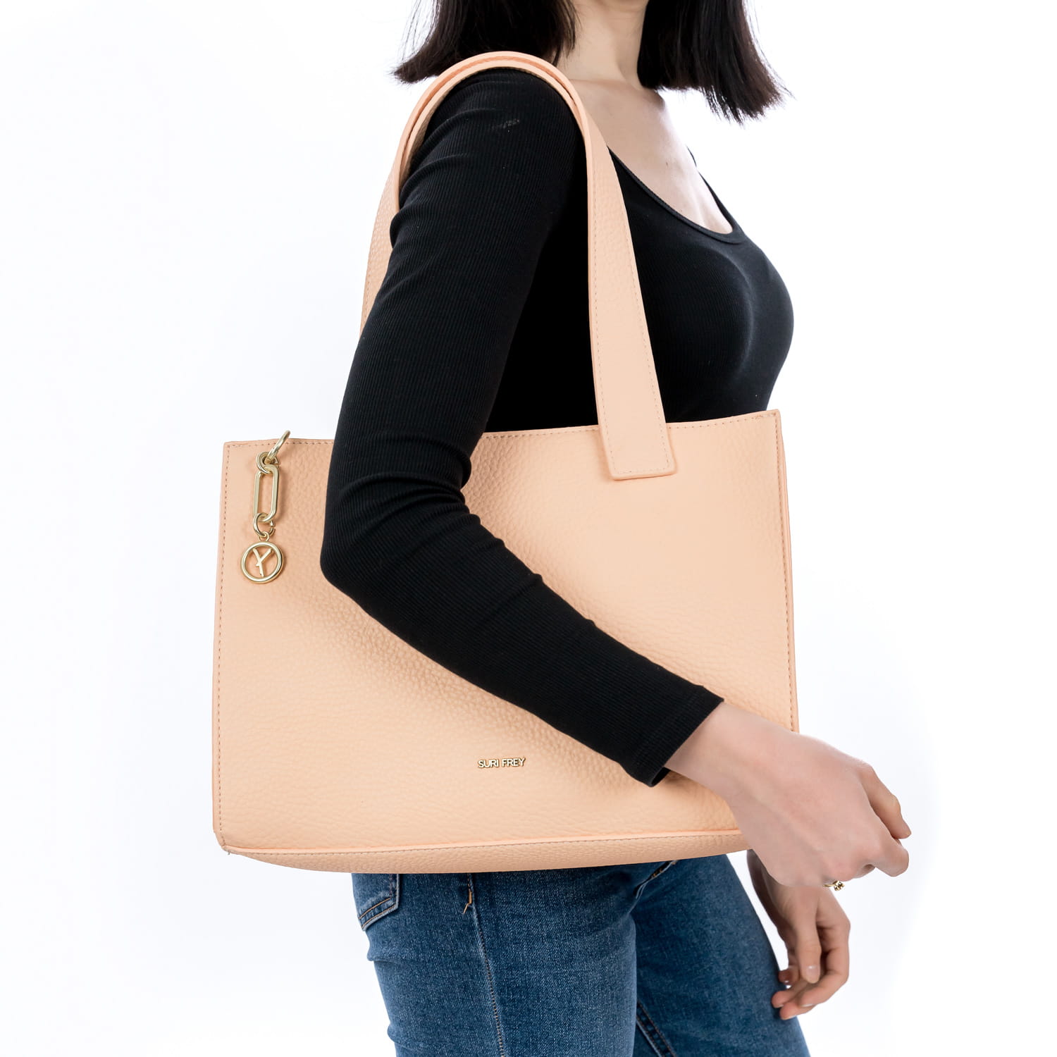 SURI FREY Bolso Shopper SFY Gwenny - Albaricoque