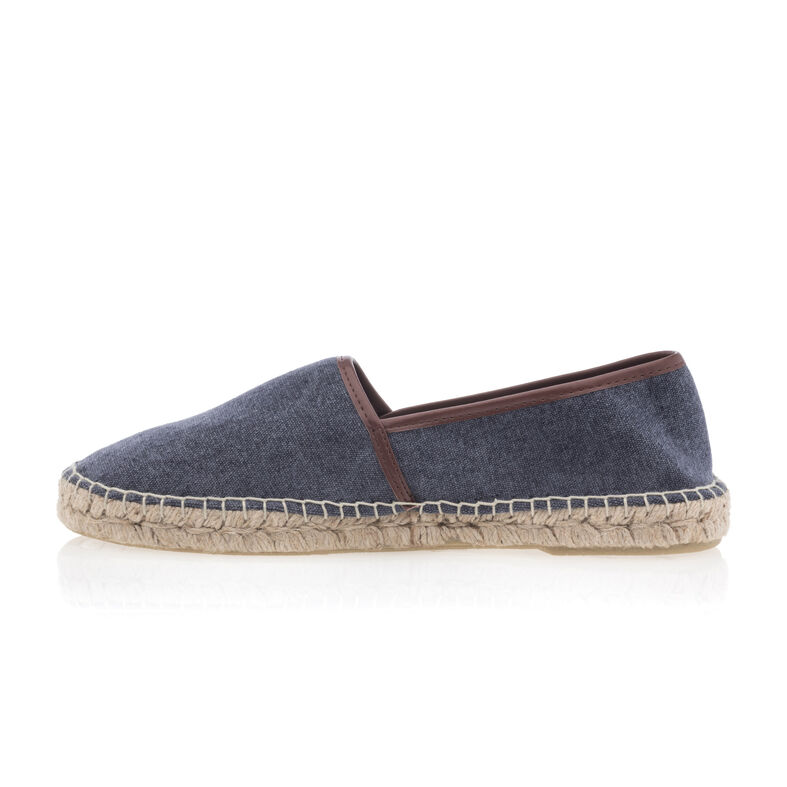 Pánske espadrilky s lanovou podrážkou - modré