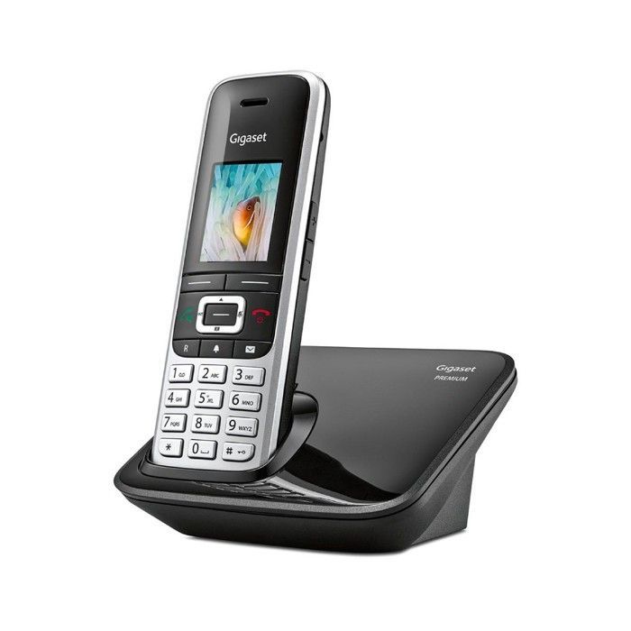 Telefone sem fio - GIGASET - Gigaset Premium 100 Im - Preto - 1 monofone - Uso geral