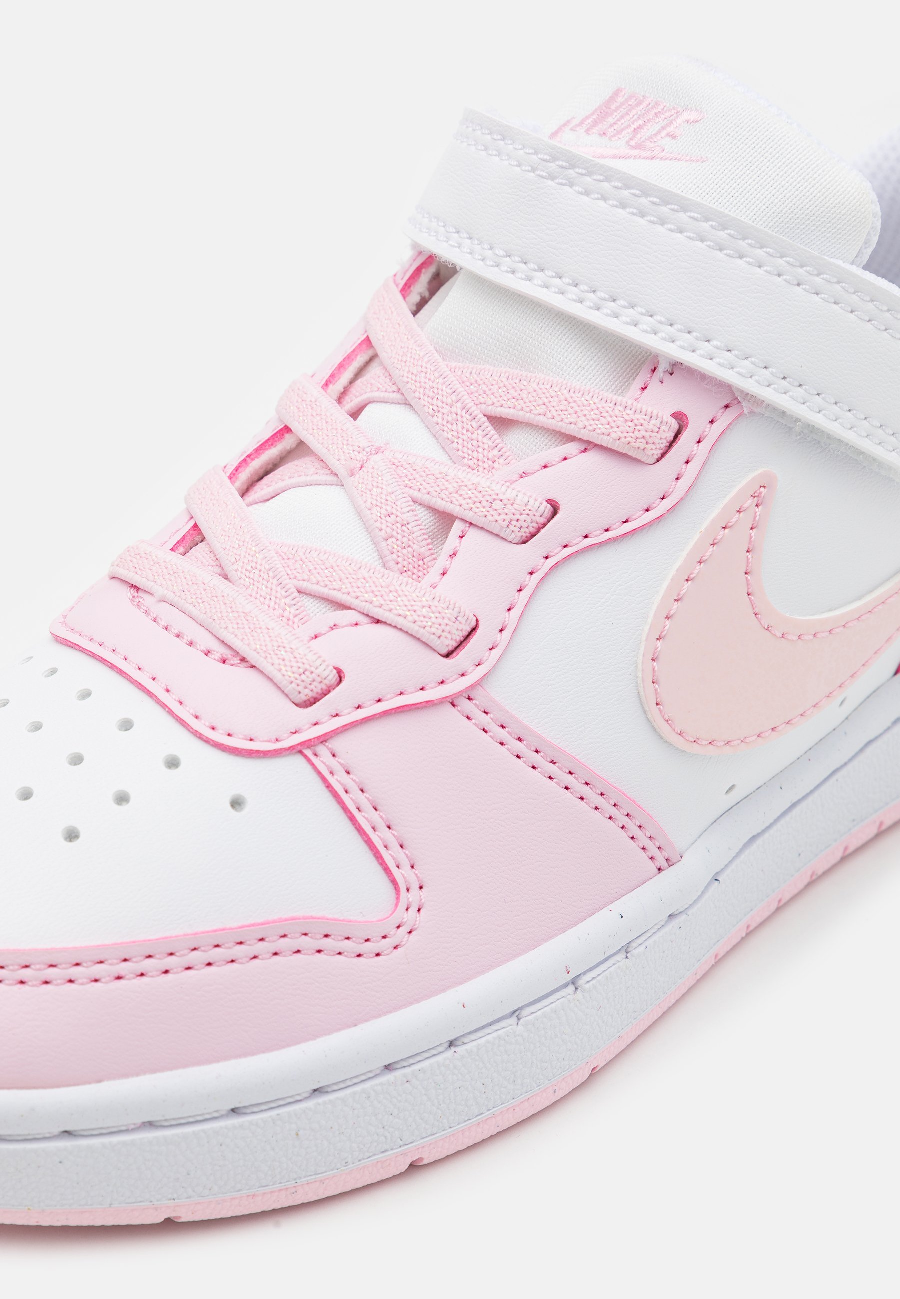 Nike Sportswear COURT BOROUGH - Sneakers - wit/roze