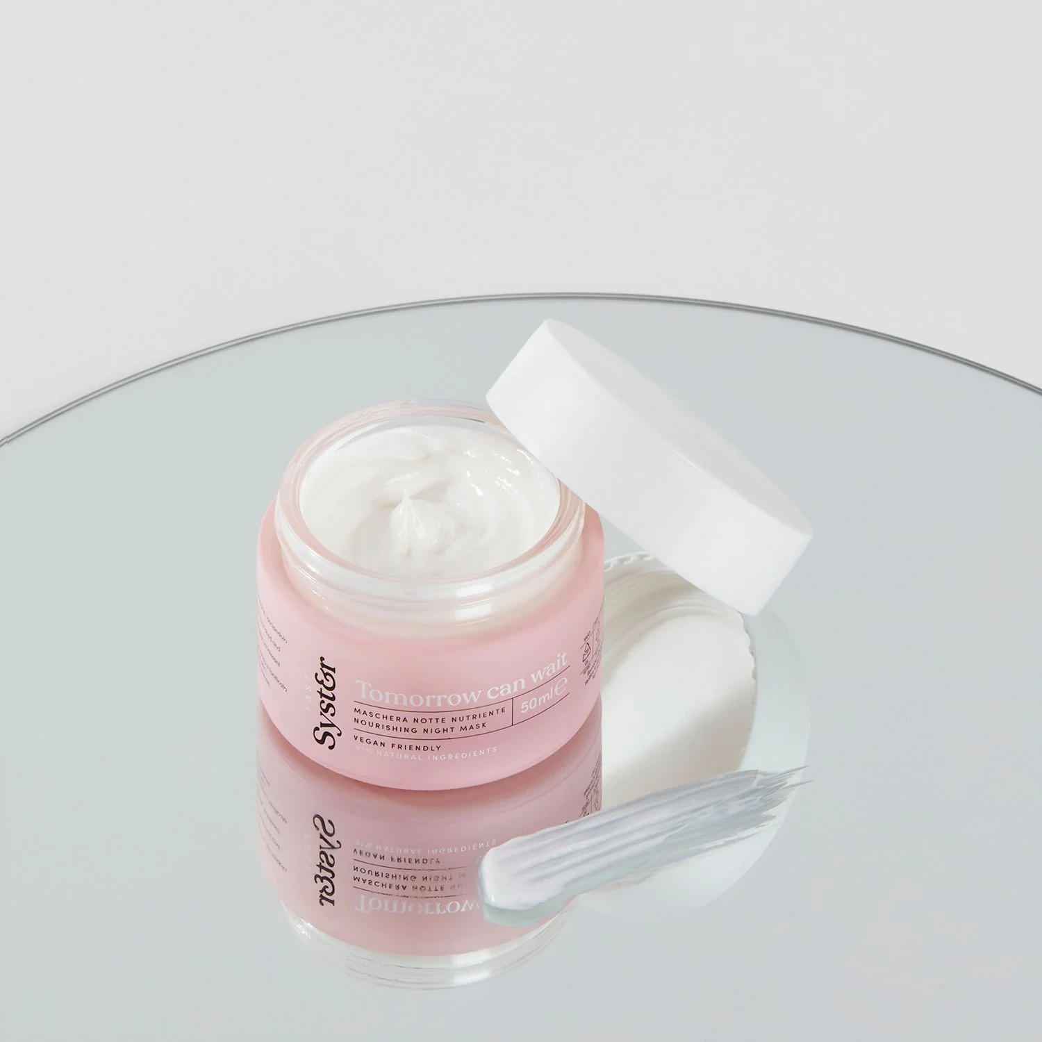 Syster Fast Tomorrow Can Wait - Maschera Idratante viso, Tratt.viso notte illuminante, Tratt.viso notte nutriente