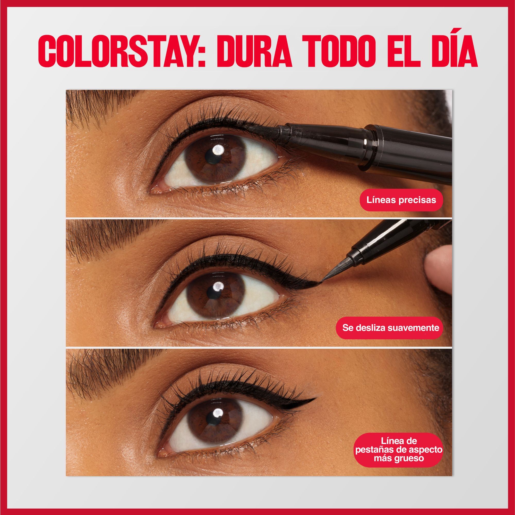 ColorStay skropstu seruma šķidrais acu laineris Acu laineri un acu zīmuļi