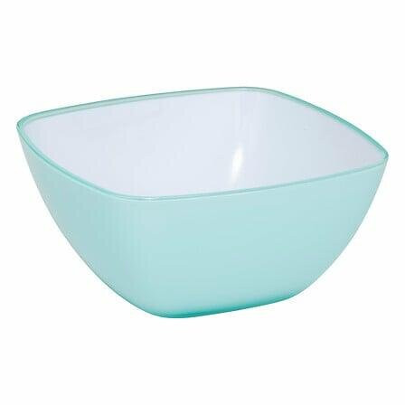 MISKA owalna Munar 14 cm PLASTIKOWA miętowa trwała
