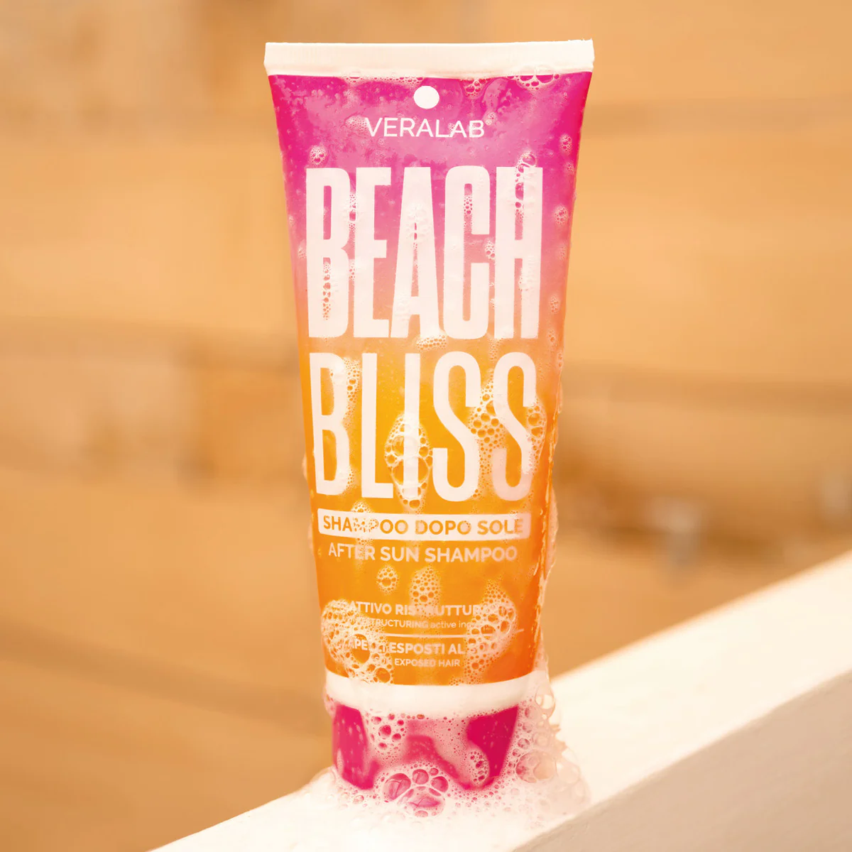 Solari BEACH BLISS - Shampoo Dopo Sole - Shampoo Protezione Solare, Shampoo Delicato, Trattamento Protezione Solare Capelli