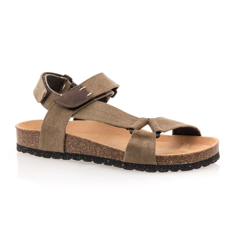  Sandálias masculinas marrons / Sapatos de bico aberto