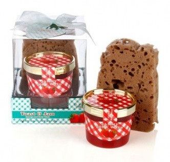 Vonios rinkinys „Toast and Jam“ Vonios geliai ir muilai