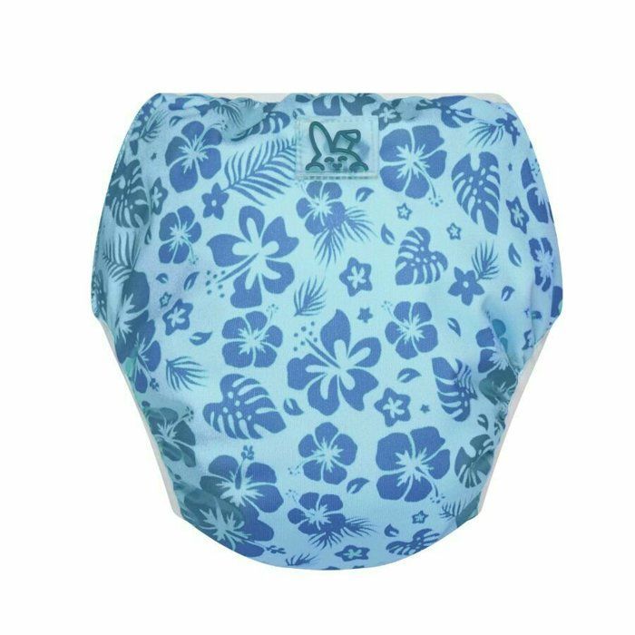 Bumbuns - Calça de Treinamento para Natação de Bebê - Azul Aloha mini - Tamanho P (8-11kg)