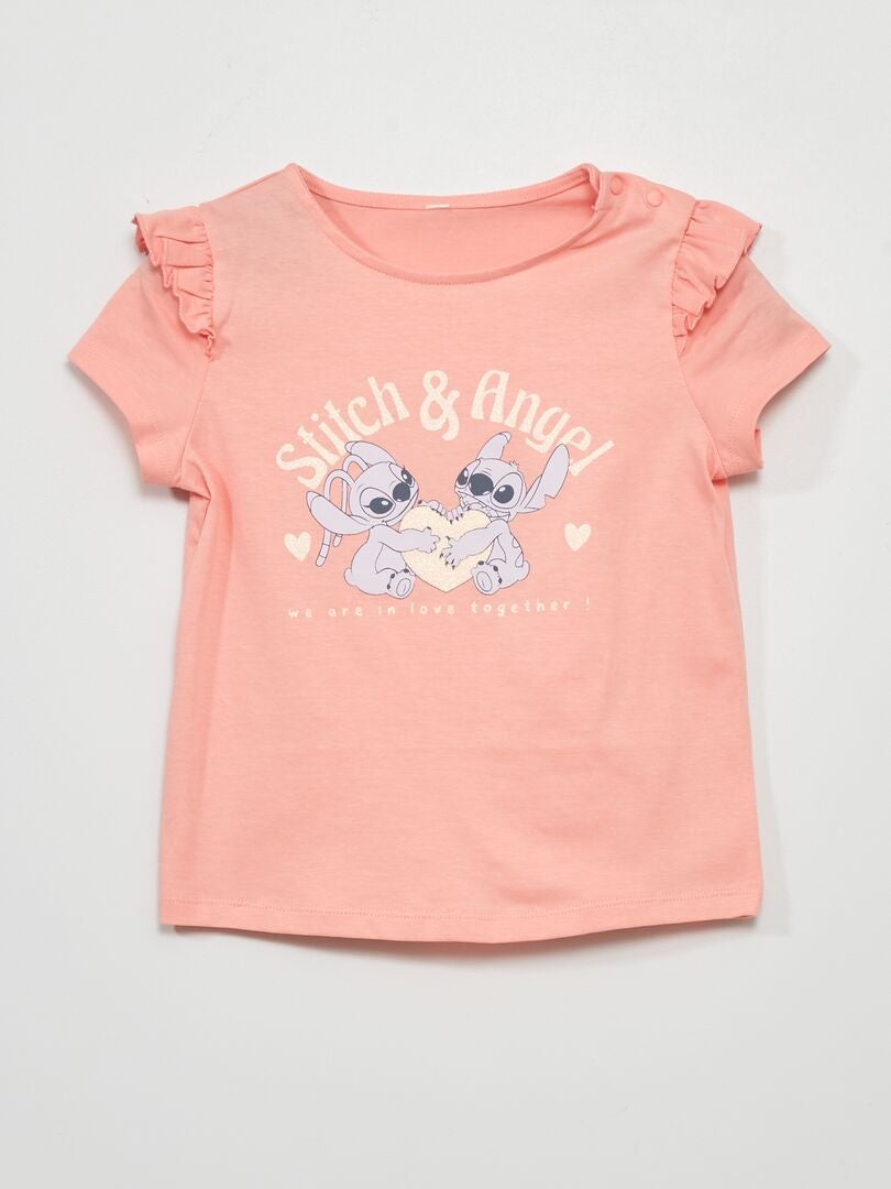 Camiseta estampada 'Disney' - ROSA