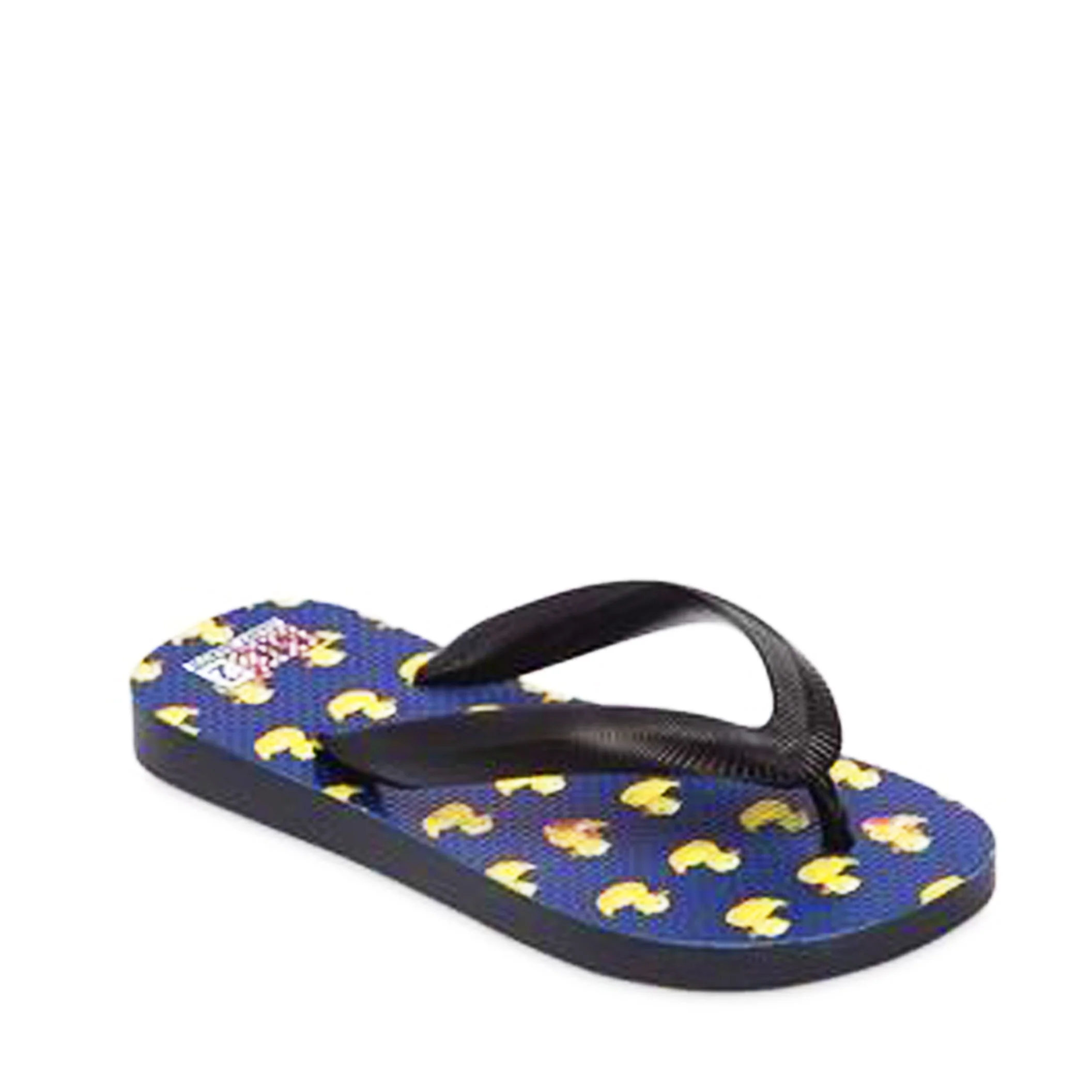 Kinderslippers met eendenprint