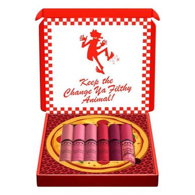Nyx Professional Makeup Set Butter Gloss Pizza Box Home Alone Coffret Lips Pink Tones Limited Edition 1 st 1 st