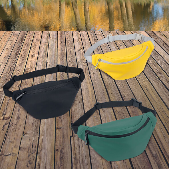 Αδιάβροχη τσάντα μέσης, κίτρινη