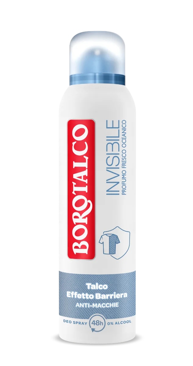 BOROTALCO Déodorant Borotalco Invisible Blue 150 ml Déodorant 48h