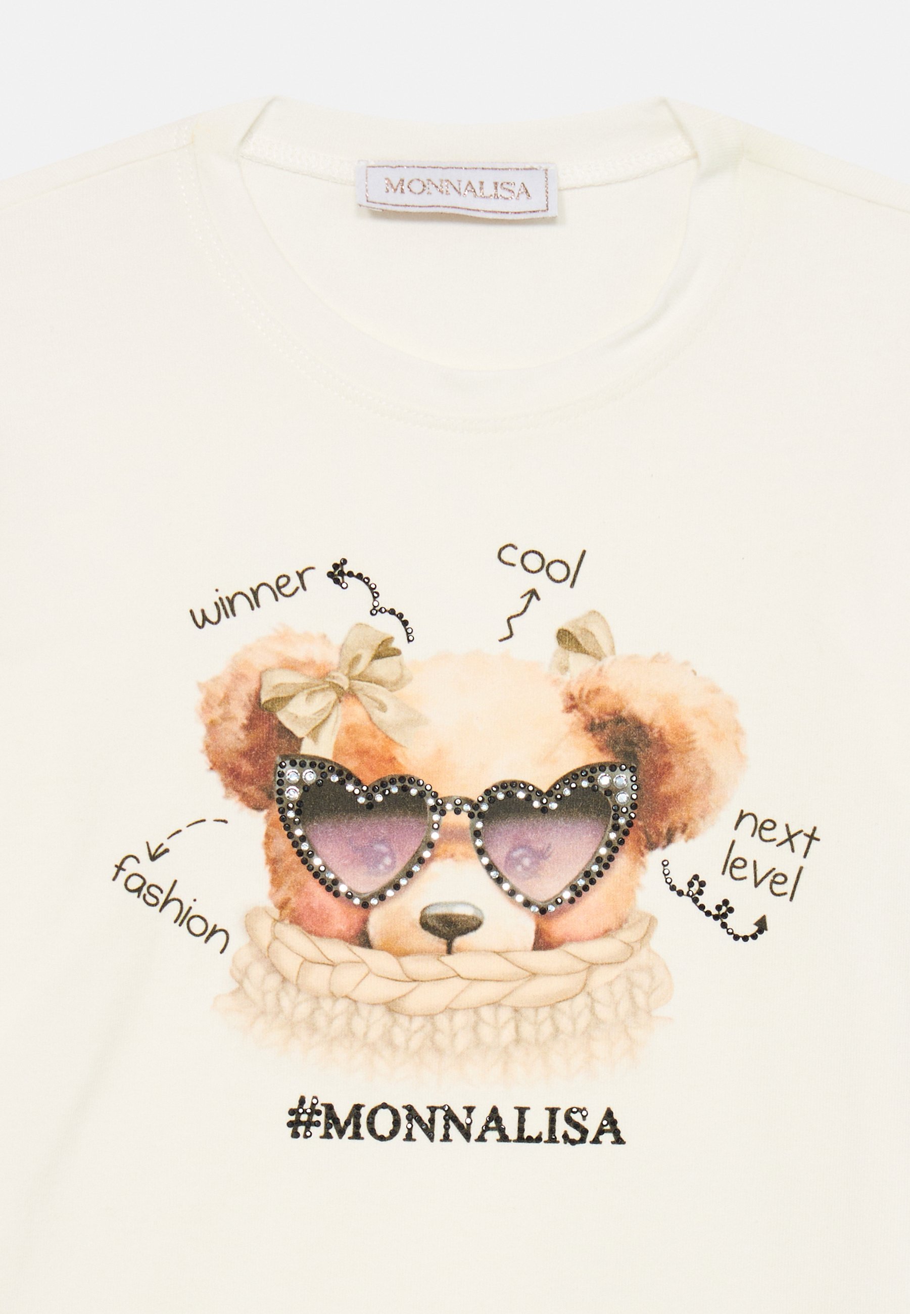 Monnalisa Langarmshirt - panna