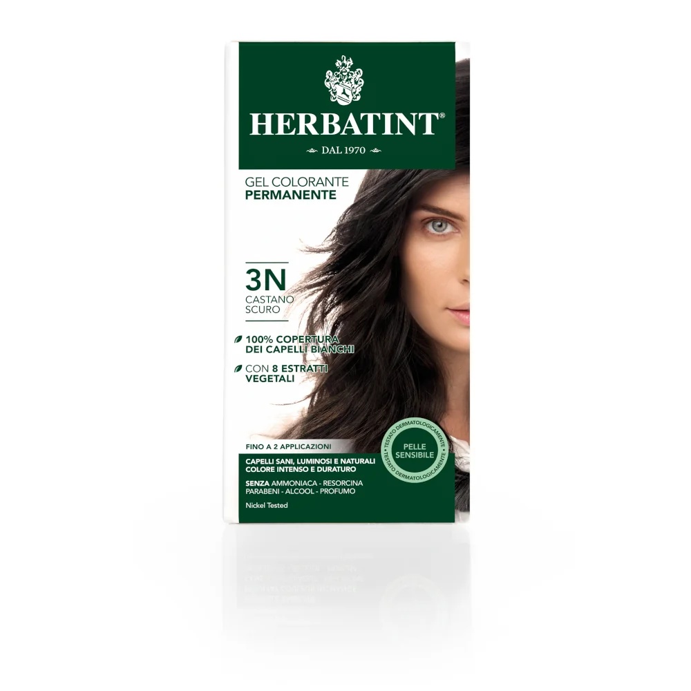 HERBATINT Herbatint Permanente Gel Haarkleur 3N Donkerbruin 150 ml