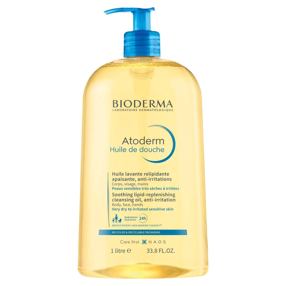 Bioderma Atoderm Huile De Douche Nawilżający olejek do kąpieli, 1000 ml