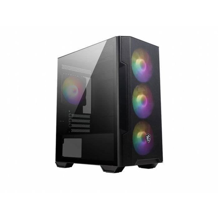 Gaming pc-behuizing - MSI - MAG Forge M100R - Mid Tower - Zwart