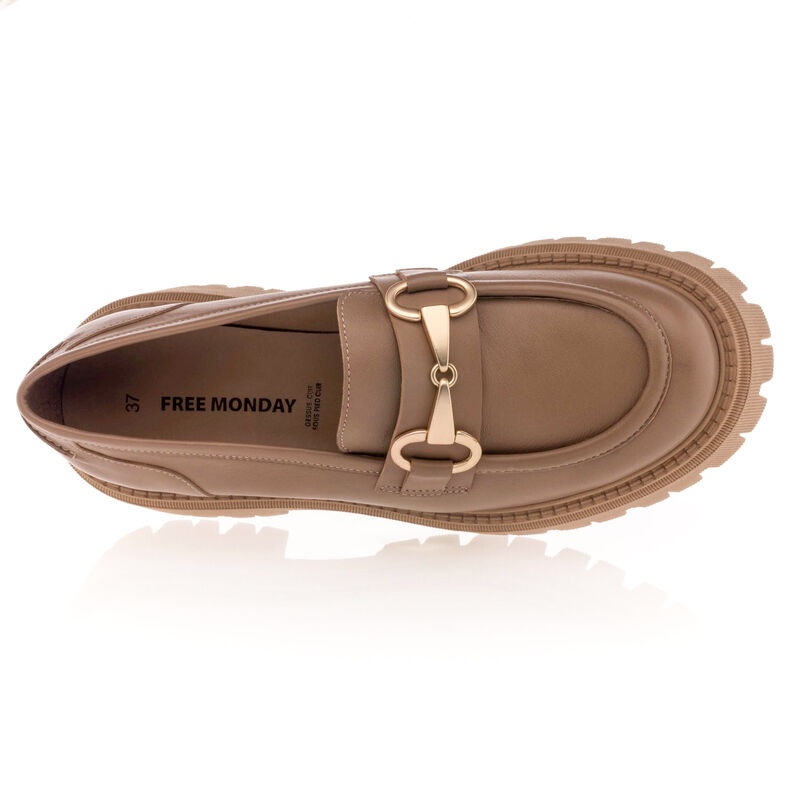 Mocassins / chaussures bateau Femme Marron
