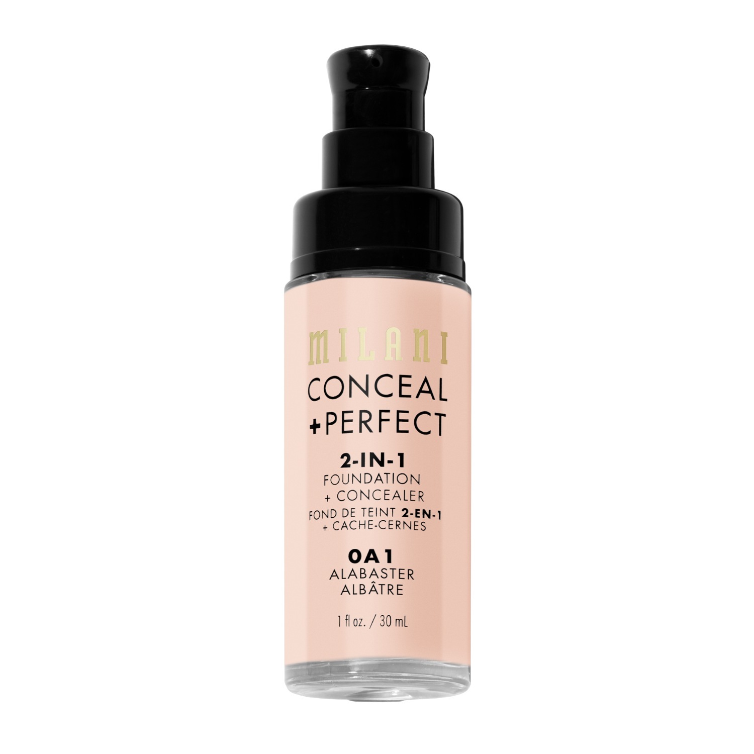 Milani Foundation 2-v-1 korektor + - 30 ml