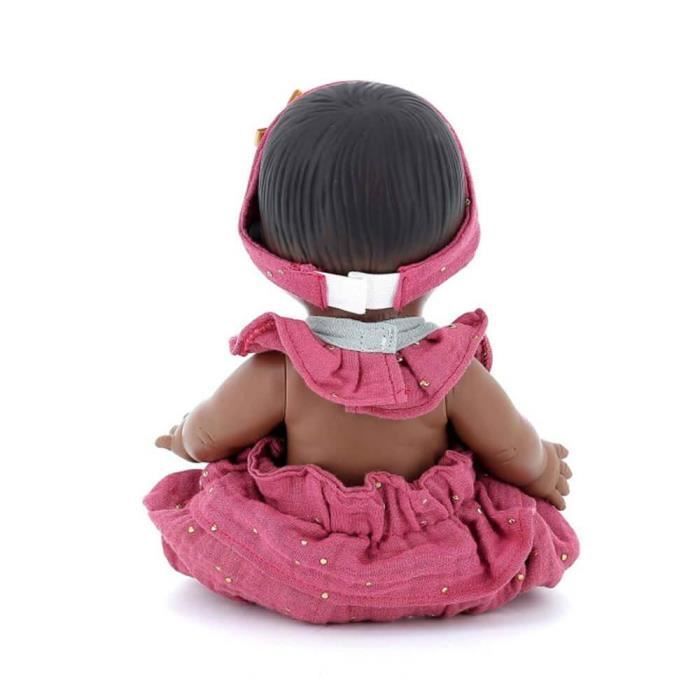 Petit-Câlin Babypop - PETITCOLLIN - Lya - Roze - 28 cm - Gemaakt in Frankrijk
