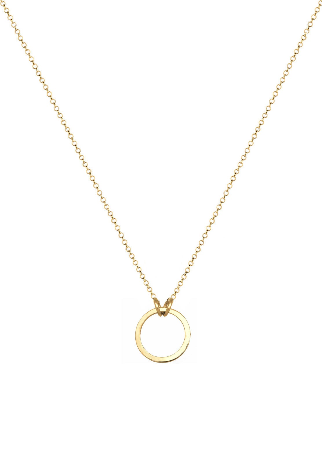 Elli Femme Charm de Cercle en 925 en Argent Sterling