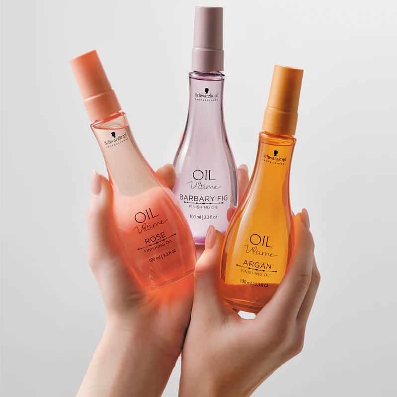 Óleo de Rosa Schwarzkopf Professional Oil Ultime para cabelos fracos e danificados