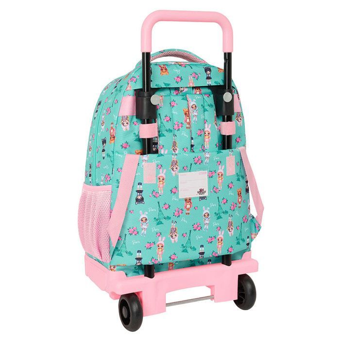 Mochila com rodinhas - SAFTA - NANANA BUNNY - Compacta - Confortável - Infantil
