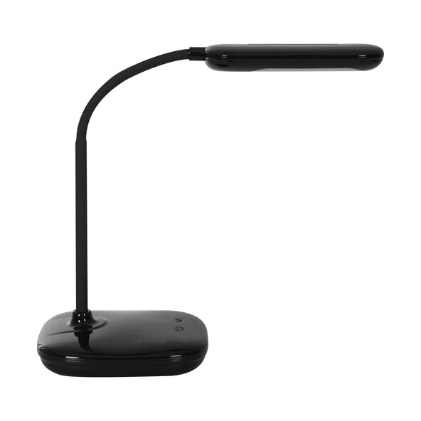 Λάμπα LED ημέρας, 12 W, 1.000 lm, μαύρη
