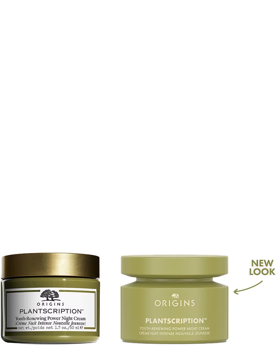 CREMĂ DE NOAPTE ORIGINS PLANTSCRIPTION™ PUTERNICĂ PENTRU ÎNTINEREȚE ȘI REÎNNOIRE