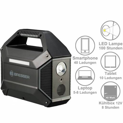 Batterie externe portable Bresser 42000 mAh