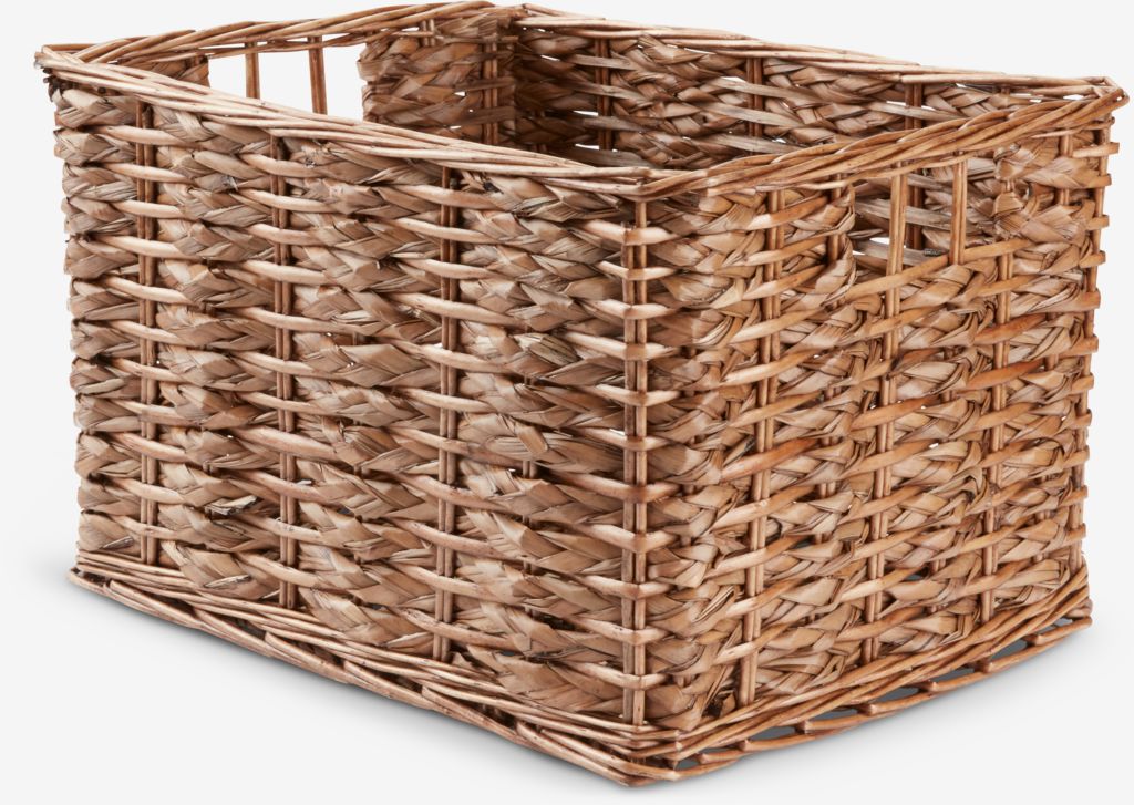 BJERGI Košara BJERGI Š39xD34xV25 cm prirodna