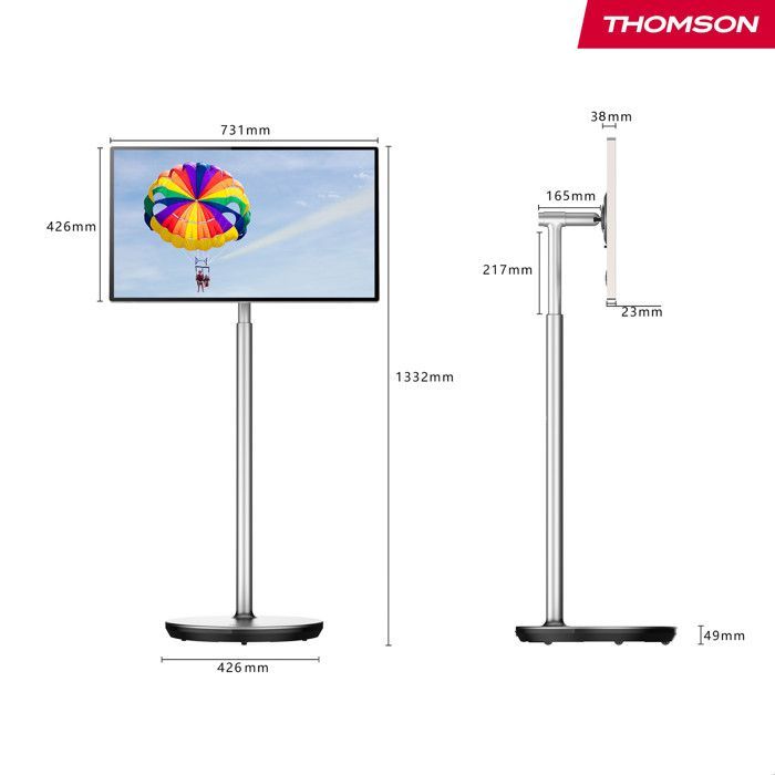 Thomson Go Plus 32UE5M45 LED-TV 81 cm 4K Ultra HD Guld