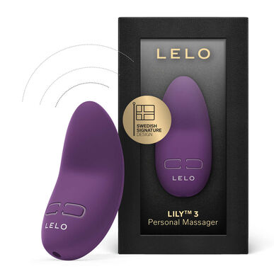 Lelo Mini Vibrator Clitoris Lily 3 Dark Plum 1 kpl 1 kpl