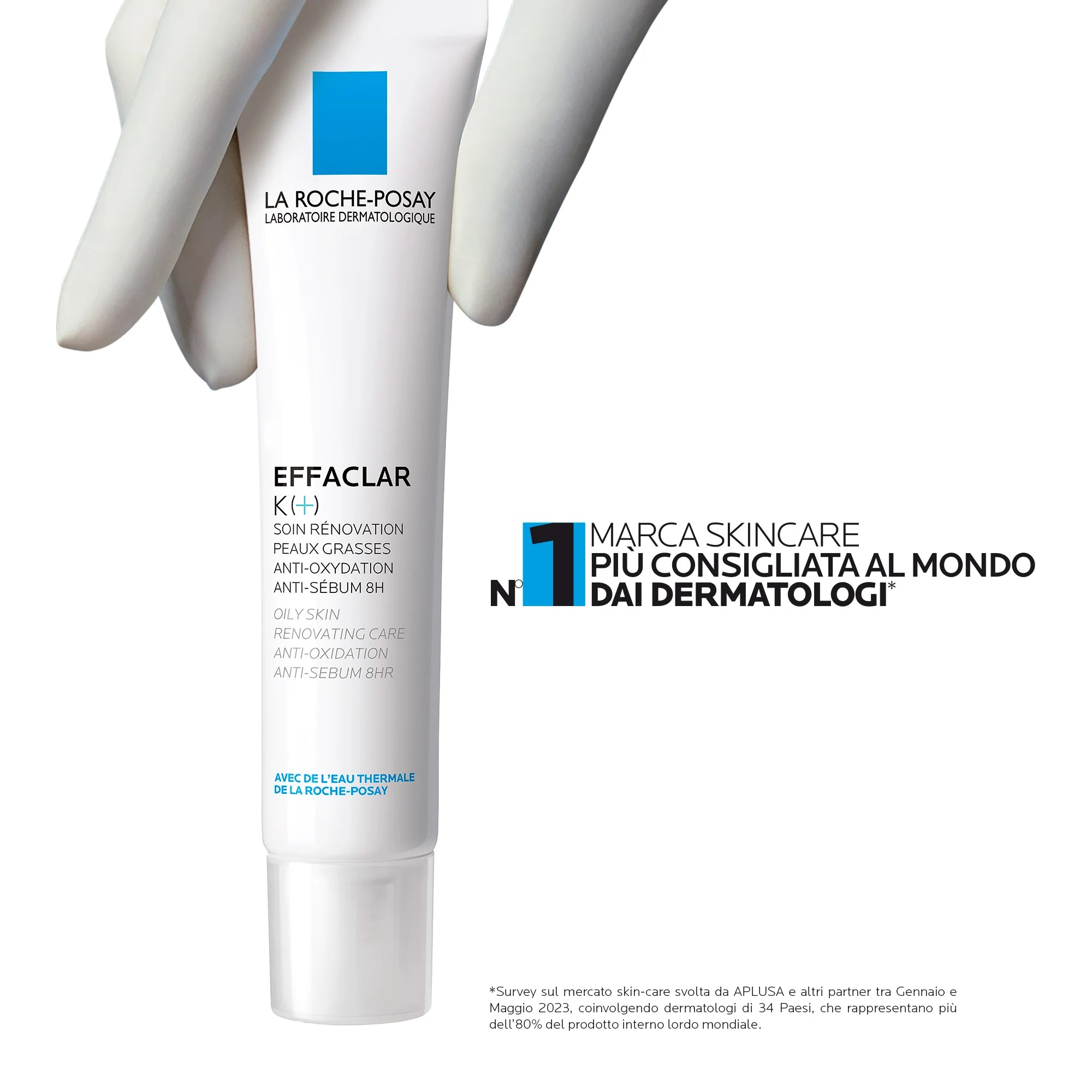 LA ROCHE POSAY La Roche Posay Effaclar K+ 40 ml Regenerierende Pflege für fettige Haut Fettige oder unreine Haut