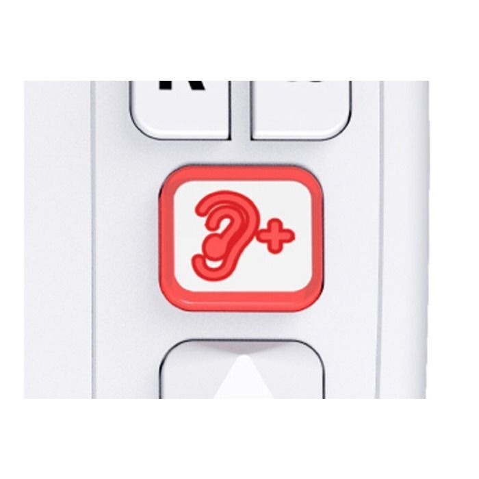 Téléphone filaire Senior - SWISSVOICE Xtra 1110 - Grandes touches, SOS, amplificateur d'écoute