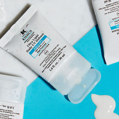 Kiehl's Ultra Light Daily UV Defense Aqua Gel SPF50 Solkrem for ansiktet Anti-forurensning Fet hud 30 ml