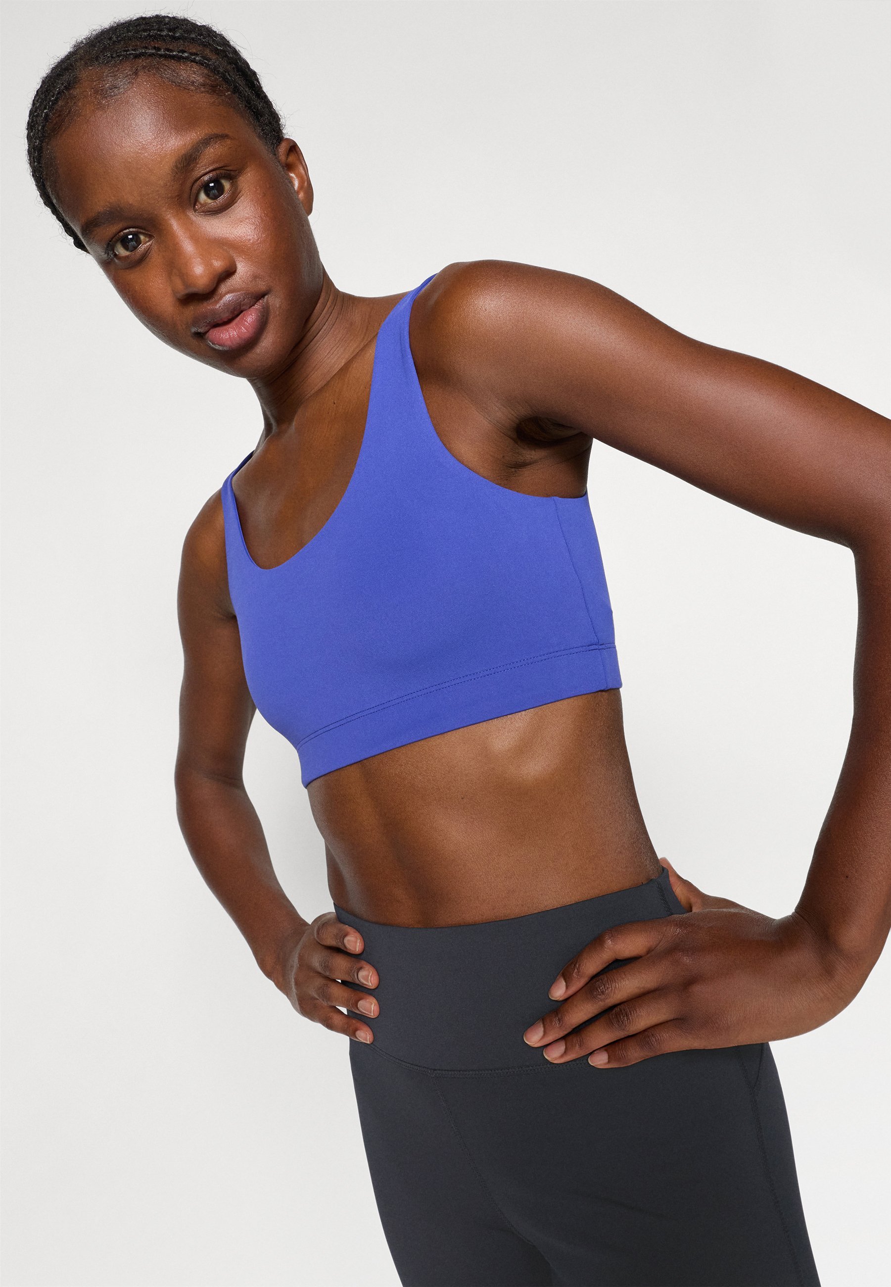 Sweaty Betty ALL DAY BRALETTE - Sportbeha met lichte ondersteuning - diepblauw