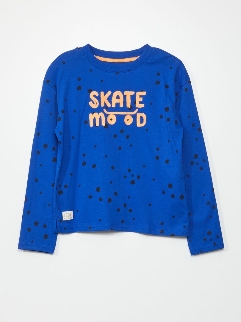 T-shirt - Grafik Edition - BLAUW