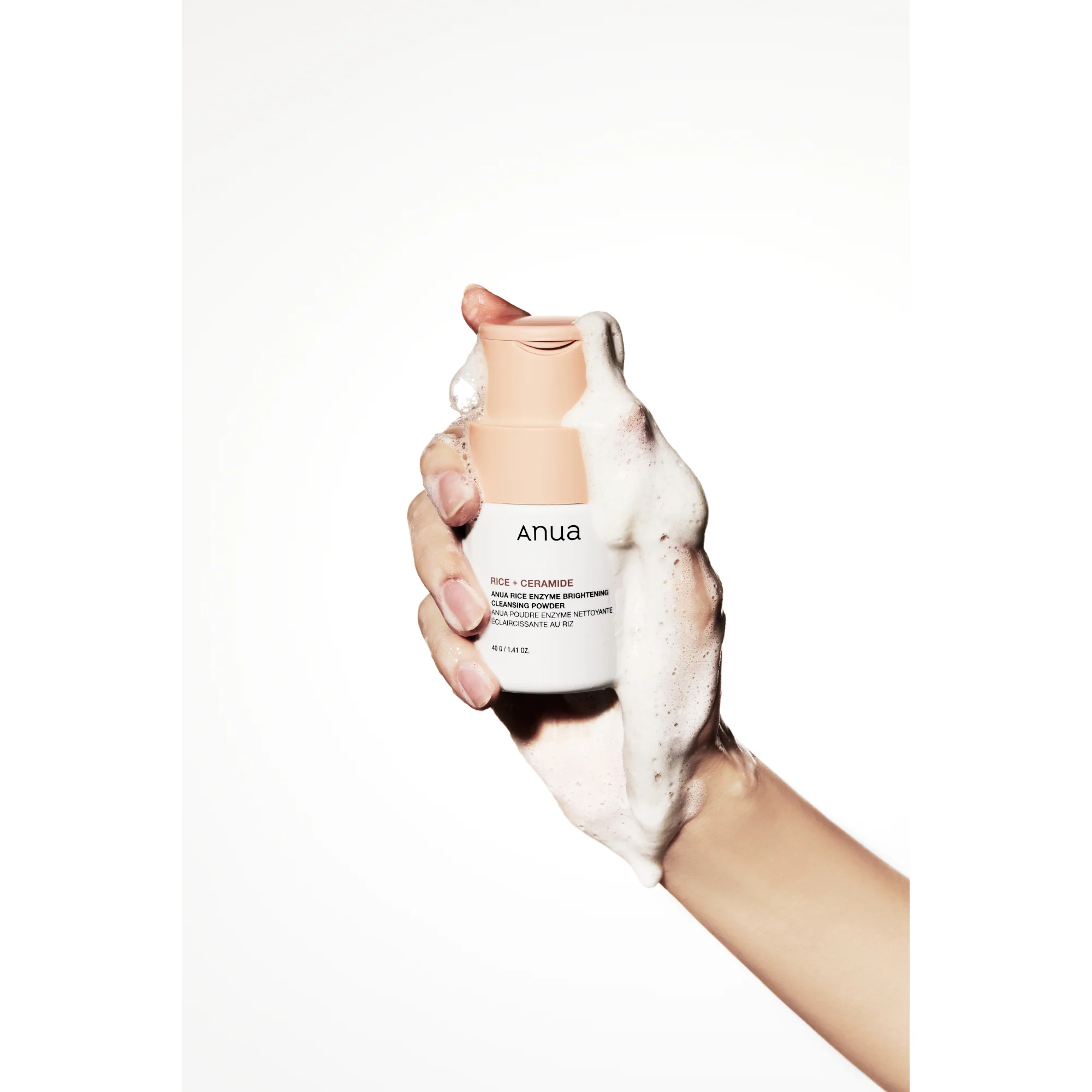 Viso RICE Enzyme Brightening Cleansing Powder - Mousse detergente viso