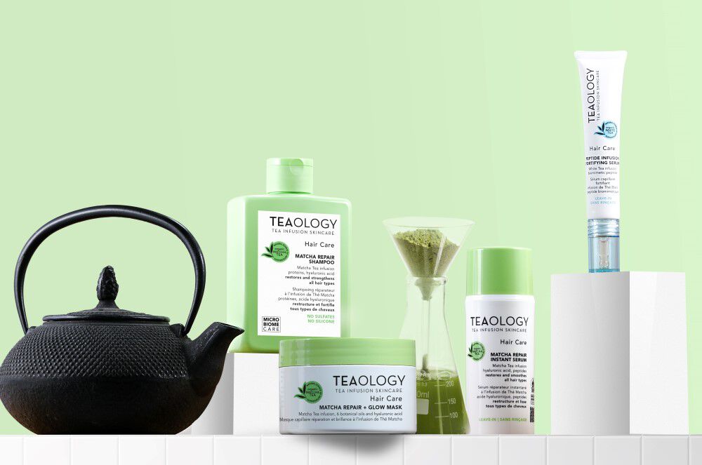 Teaology Matcha hårreparation