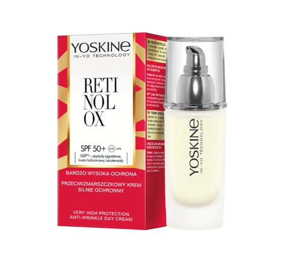 YOSKINE RETINOLOX PRZECIWZMARSZCZKOWY KREM SILNIE OCHRONNY SPF50  30ML
