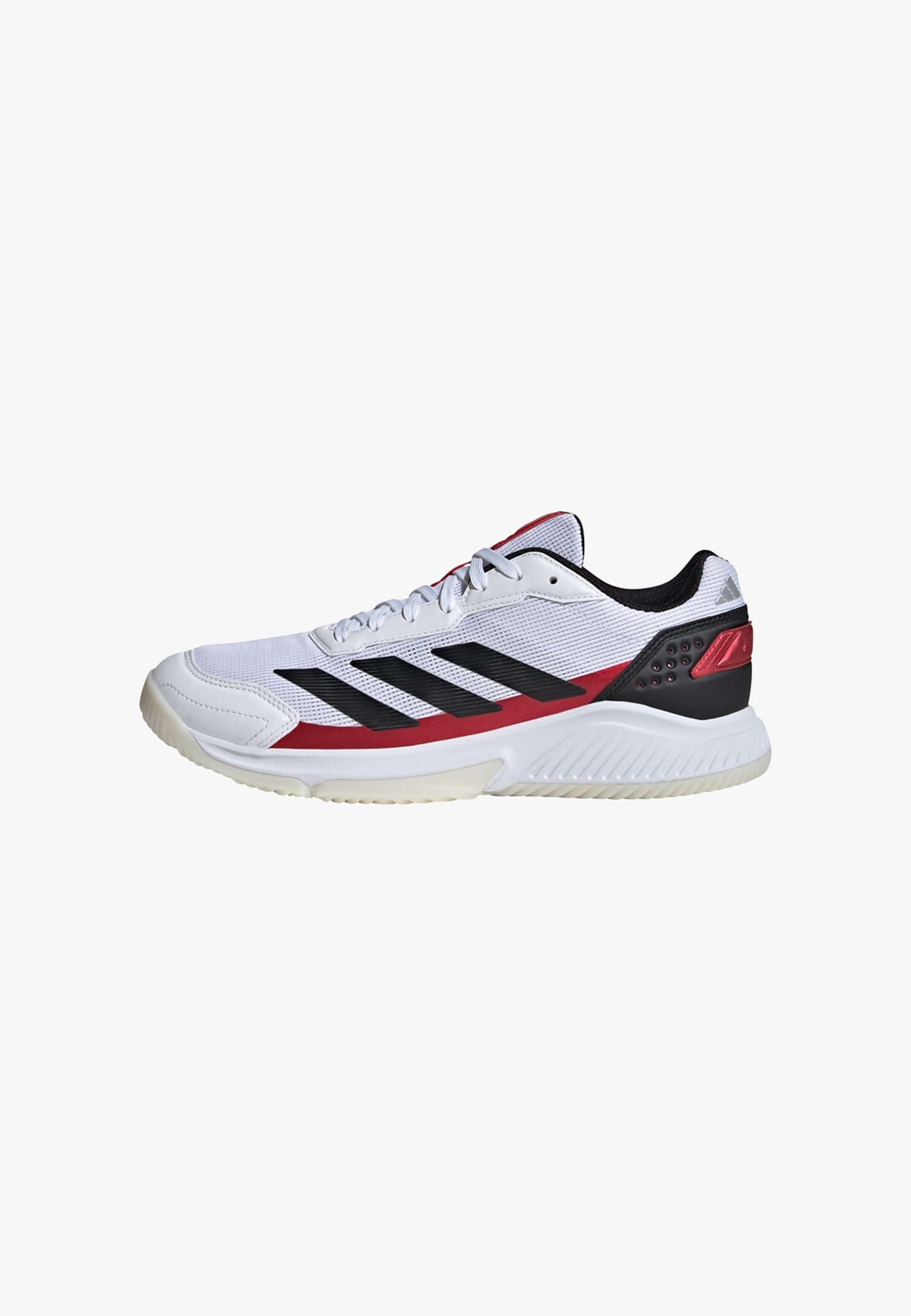 adidas Performance COURTQUICK PADEL - Padelschoenen - cloud white core black lucid red