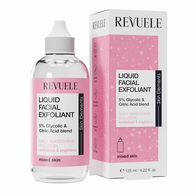 Revuele Skin Elements nestemäinen kasvojenkuorinta glykolihapolla 125 ml