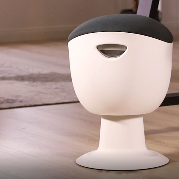Tulip treningskrakk, grå