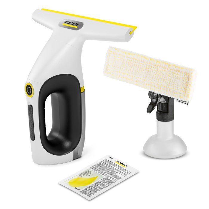 KARCHER WV 2 Universal Care - Nettoyeur de vitres - Raclette XL 280 mm - Autonomie 35 min - Nettoie jusqu'à 105m²