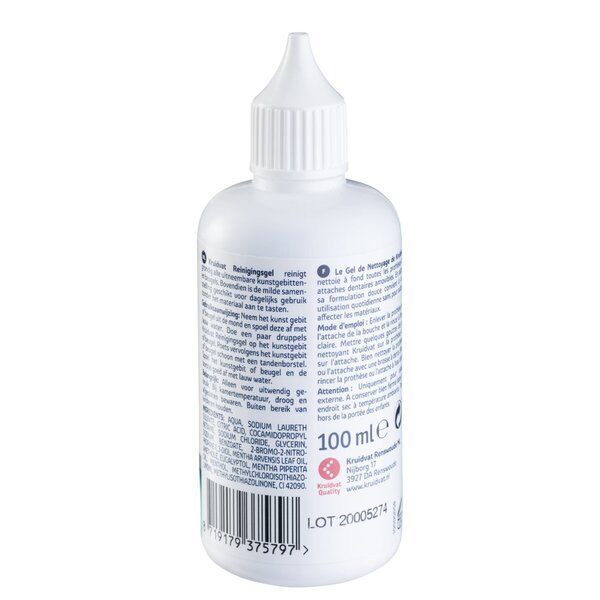 Čistiaci gél na zubné protézy Kruidvat<br>100ml