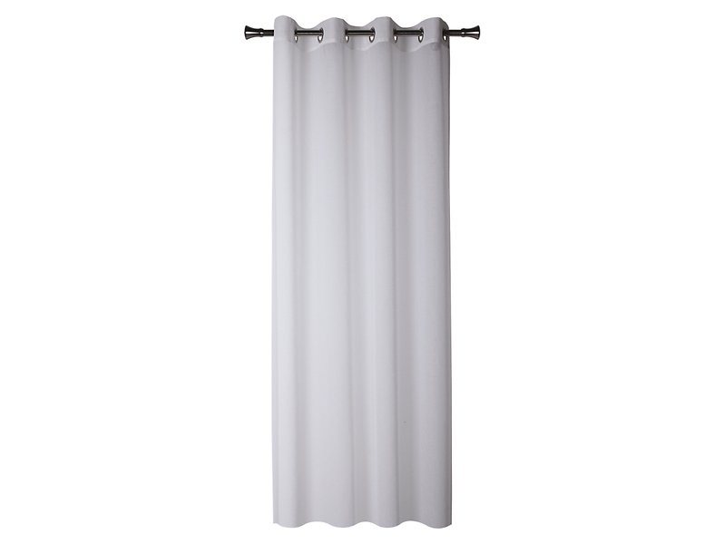 Firana Enigma kółka 140x245 cm biała